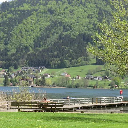 Ruth Haus Kmb Seeblickappartement Am Ossiacher See Mit Direktem Seezugang, Hallenbad Bodensdorf Exterior photo