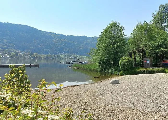 Ruth Haus Kmb Seeblickappartement Am Ossiacher See Mit Direktem Seezugang, Hallenbad